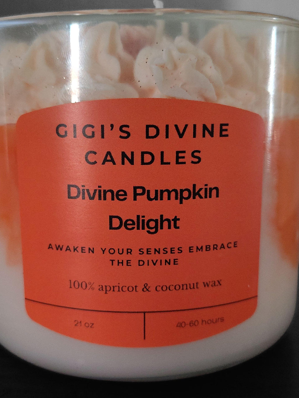 Fall Candles | Marshmallow Pumpkin| Pumpkin Cheescake| 21 oz 3 wick Glass Jar|